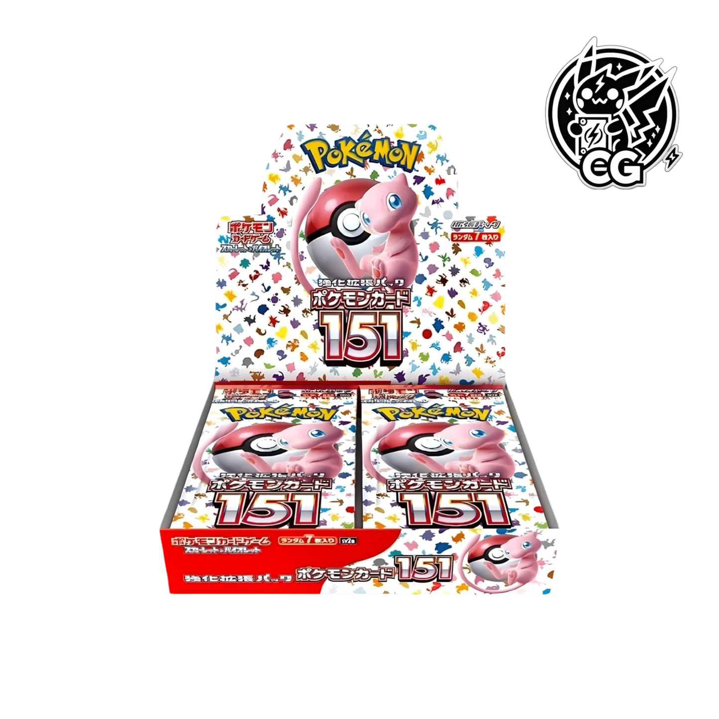 Display Pokemon 151 No shrink sv2a