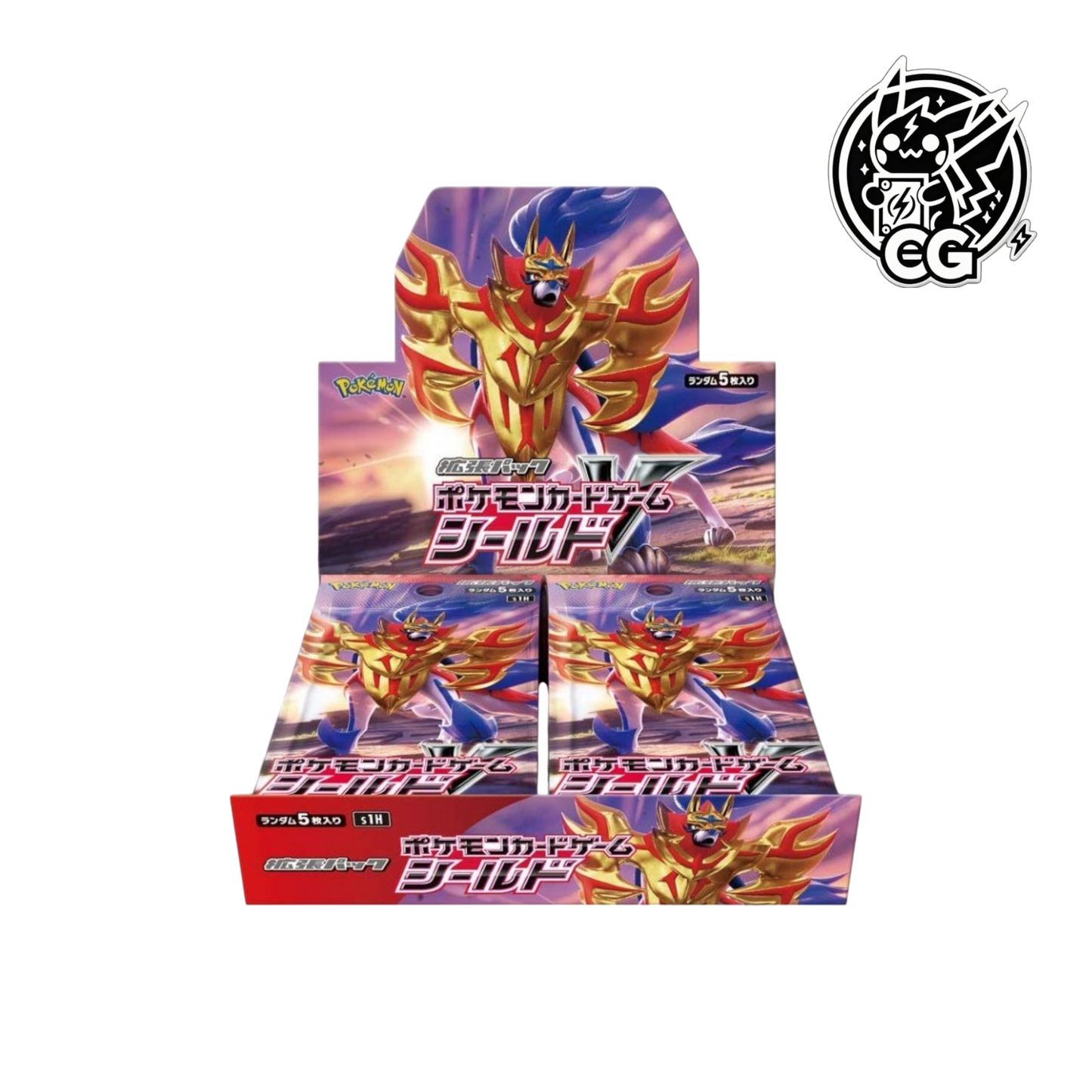 Display Pokemon Shield s1H