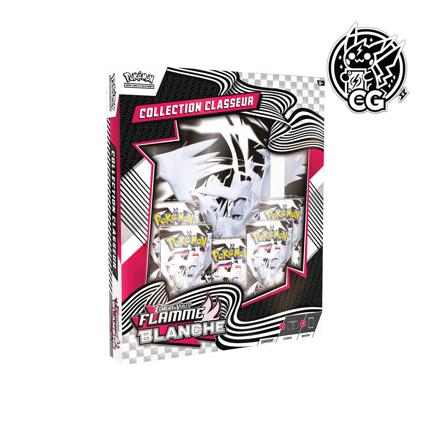Coffret Classeur Flamme Blanche 10.5 - CardsGeneration – Boutique de cartes à collectionner japonaises