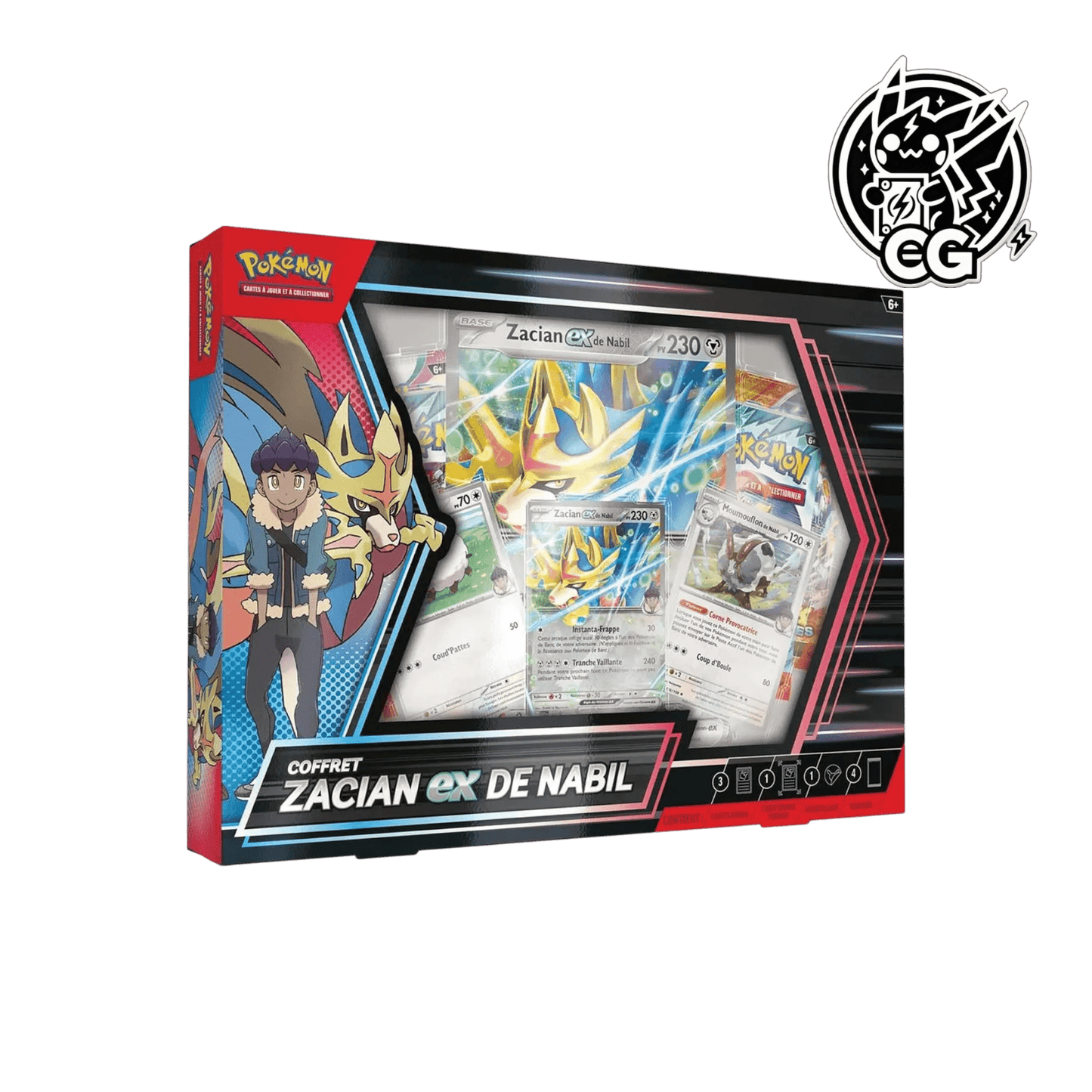 Coffret - Pokemon - Zacian ex de Nabil - Scellé - Français - CardsGeneration – Boutique de cartes à collectionner japonaises