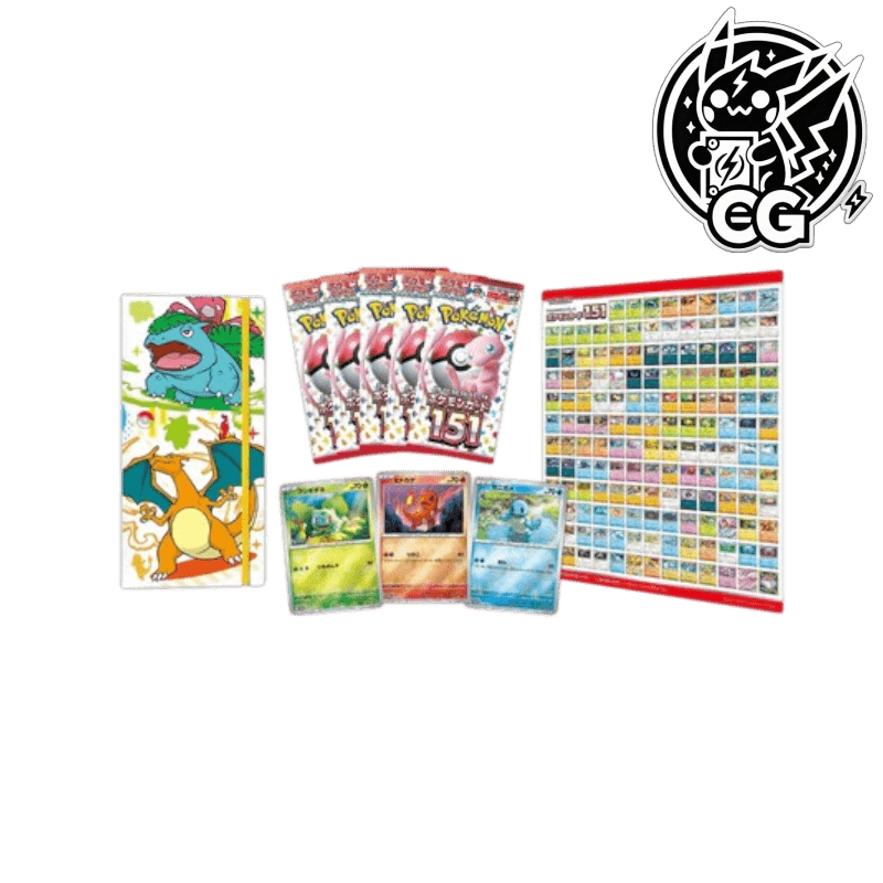 151 Card file set Venusaur Blastoise Charizard - CardsGeneration – Boutique de cartes à collectionner japonaises