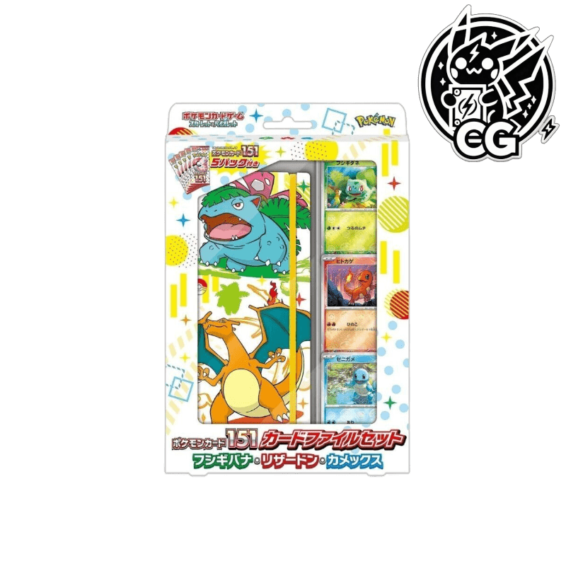151 Card file set Venusaur Blastoise Charizard - CardsGeneration – Boutique de cartes à collectionner japonaises