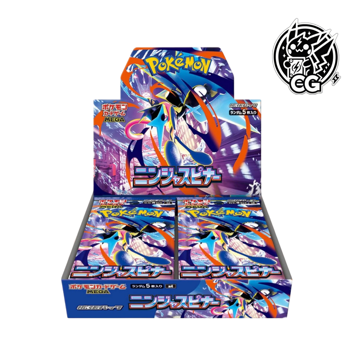 Display Pokemon M4 Ninja Spiner