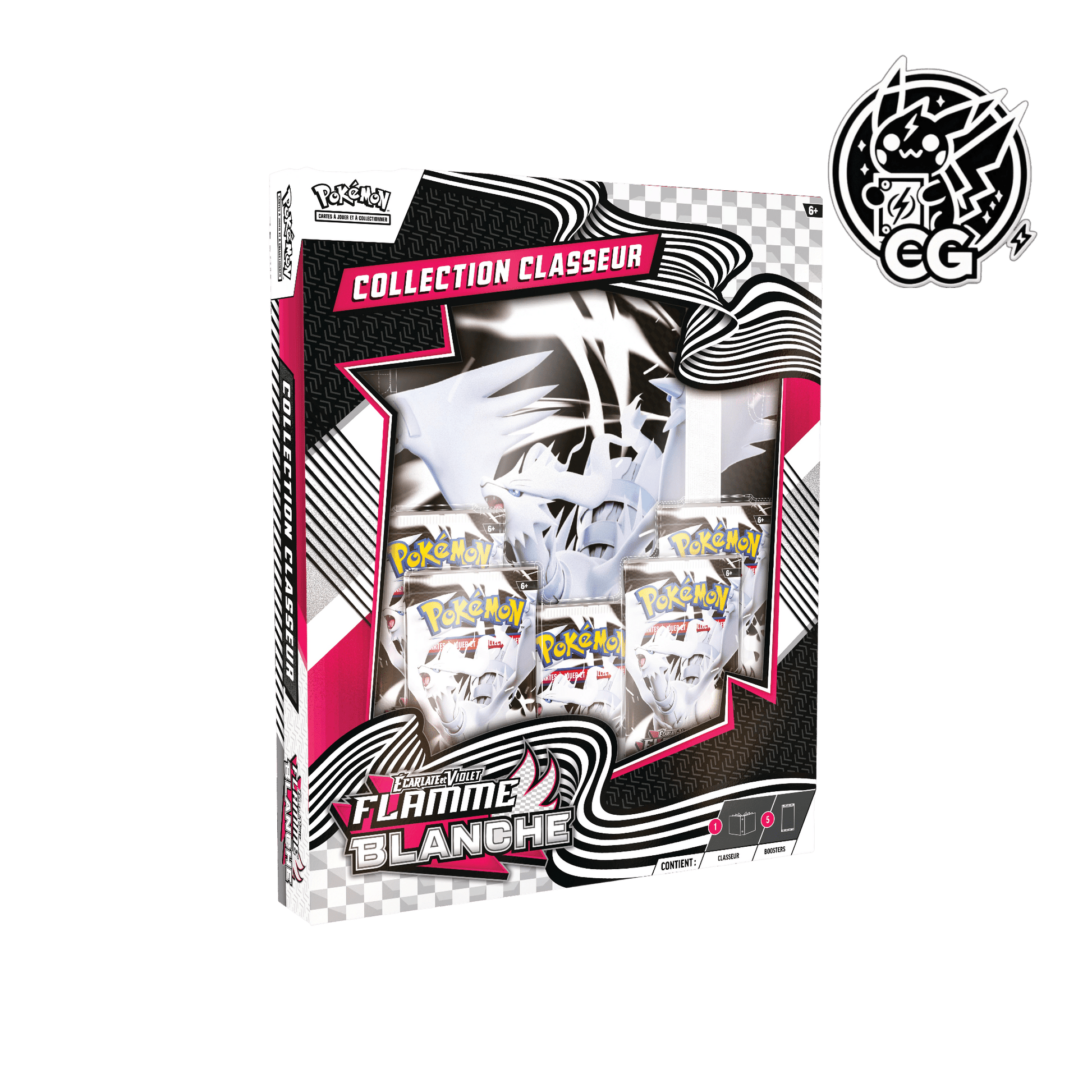 Coffret Classeur Flamme Blanche 10.5 - CardsGeneration – Boutique de cartes à collectionner japonaises