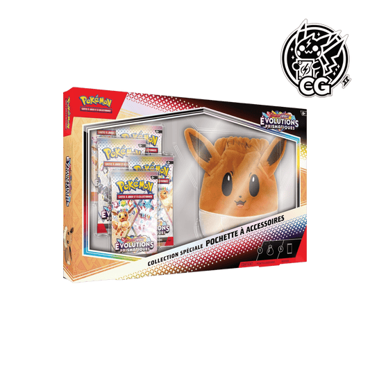 Coffret Pokémon - Collection spéciale pochette à accessoires Ecarlate et Violet : Evolutions Prismatiques - CardsGeneration – Boutique de cartes à collectionner japonaises