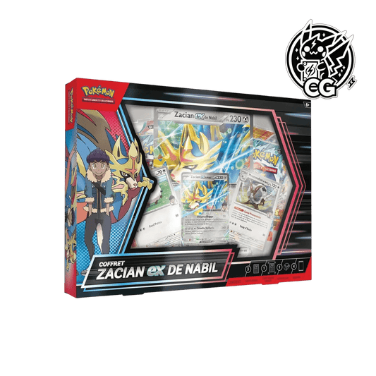 Coffret - Pokemon - Zacian ex de Nabil - Scellé - Français - CardsGeneration – Boutique de cartes à collectionner japonaises