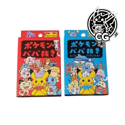 Pokemon Babanuki Old maid Super High Tension Blue & Red Se（4sets left) - CardsGeneration – Boutique de cartes à collectionner japonaises
