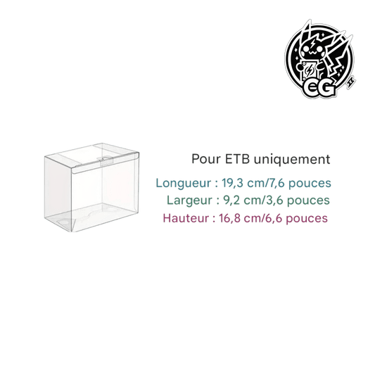 Protection Semi - Rigide pour ETB Pokémon - CardsGeneration – Boutique de cartes à collectionner japonaises
